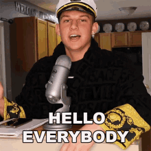 Hello Everybody Conner Bobay GIF - Hello Everybody Conner Bobay Whats Up GIFs