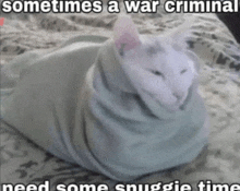 War Criminal Snuggie Time GIF - War Criminal Snuggie Time GIFs