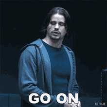 Go On Pat Rollins GIF - Go On Pat Rollins Raising Dion GIFs