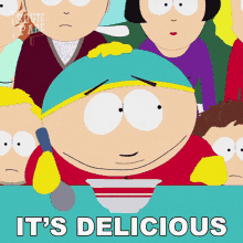 Its Delicious Eric Cartman GIF - Its Delicious Eric Cartman South Park GIFs