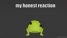 Lord Fecalis My Honest Reaction GIF - Lord Fecalis My Honest Reaction Frog GIFs