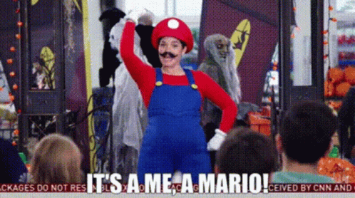 Superstore Amy Sosa GIF - Superstore Amy Sosa Its A Me A Mario GIFs