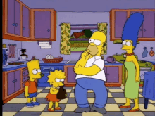 Homer Simpson Thinking GIF