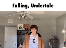 Falling Undertale GIF - Falling Undertale Frisk GIFs