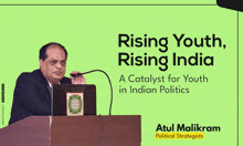 Rising Youth Risinig India Political Strategist In India GIF - Rising Youth Risinig India Political Strategist In India Atul Malikram GIFs