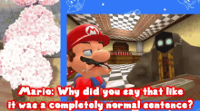 Smg4 Mario GIF - Smg4 Mario Why Did You Say That Like GIFs