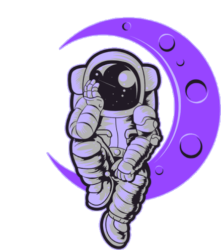 Moon Sticker