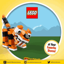 Lego Tiger GIF - Lego Tiger Georgy GIFs