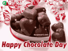 Happy Chocolate Day Wishes GIF