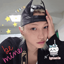 a picture of a person with felix and ignacia written on it
