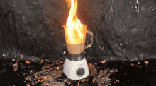 Blender Fire GIF - Blender Fire Explode GIFs