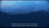 when wild winds howl in the mist big blinsky 's beard does the twist