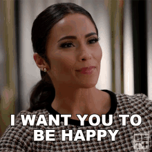 I Want You To Be Happy Daniella Hernandez GIF - I Want You To Be Happy Daniella Hernandez Paula Patton GIFs