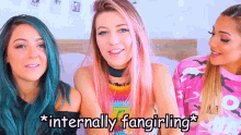 internally fangirling fangirling jessie paege squad friends