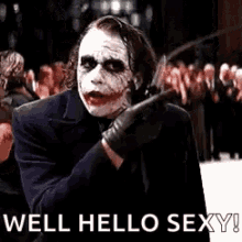 Hello Sexy Joker GIF - Hello Sexy Joker Batman GIFs