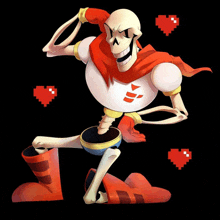 Pixel Heart Red Heart GIF - Pixel Heart Red Heart Pose GIFs