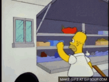 The Simpsons Donde Esta Mi Hamburguesa GIF - The Simpsons Donde Esta Mi Hamburguesa GIFs