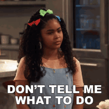 Dont Tell Me What To Do Millicent GIF - Dont Tell Me What To Do Millicent Icarly GIFs