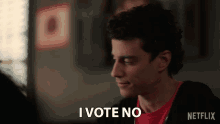 I Vote No Adam Dimarco GIF