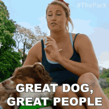 Great Dog Great People The Pack GIF - Great Dog Great People The Pack Amazing Dog Amazing People GIFs