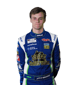 Thumbs Down Joey Gase Sticker - Thumbs Down Joey Gase Nascar Stickers