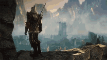 Looking At The View Geralt Of Rivia GIF