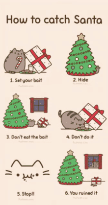 Merry Christmas How To Catch Santa GIF - Merry Christmas How To Catch Santa Set Your Bait GIFs