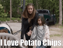 Instant Family Ellie Wagner GIF - Instant Family Ellie Wagner I Love Potato Chips GIFs