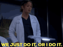 Greys Anatomy Jo Wilson GIF - Greys Anatomy Jo Wilson We Just Do It GIFs
