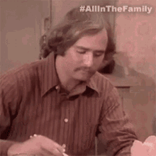 Eating Michael Stivic GIF - Eating Michael Stivic All In The Family GIFs