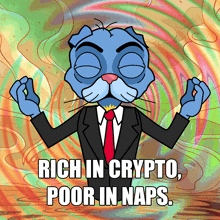 Crypto Rich GIF - Crypto Rich Naps GIFs