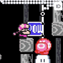 Speech Bubble Mario Maker GIF - Speech Bubble Mario Maker Larl GIFs