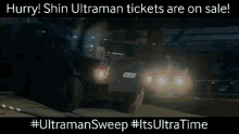 Ultramansweep Ultraman Tickets GIF - Ultramansweep Ultraman Sweep GIFs