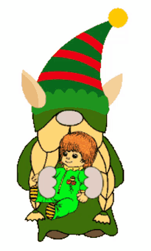 gnomes elf christmas