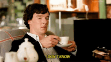 I Don'T Know GIF - Sherlock Benedict Cumberbatch GIFs