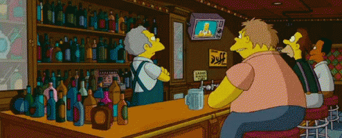 Moe'S Bar During Power Outage GIF - Power Outage Moes Bar The Simpsons -  Discover & Share GIFs