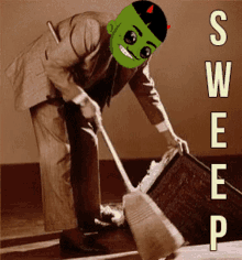 Basement Dweller Sweep GIF - Basement Dweller Sweep Sweep The Floor GIFs