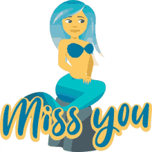 miss you mermaid life joypixels missing you longing for you