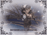 a picture of a man in armor with foreign writing