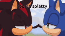 Hop On Splatty GIF - Hop On Splatty Sonic GIFs