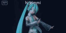 Hatsune Miku Hello GIF - Hatsune Miku Hello Kimmi GIFs