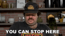 You Can Stop Here Matty Matheson GIF - You Can Stop Here Matty Matheson Sticky Bbq Ribs GIFs