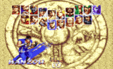 a video game screen shows a character named hanzou and a time of 00
