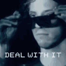 Josh Dun Deal With It GIF - Josh Dun Deal With It Twenty One Pilots GIFs