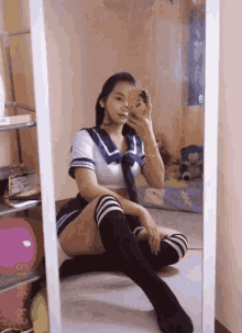 Japaneseschoolgirl Japaneseuniform GIF - Japaneseschoolgirl Japaneseuniform 951753 GIFs