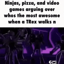 Ninja Trex GIF - Ninja Trex Awesome GIFs