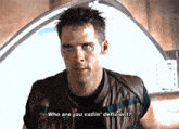 Who You Calling Deficient Farscape GIF - Who You Calling Deficient Farscape Crackers Dont Matter GIFs
