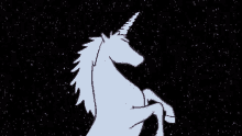 Unicorn Space Unicorn GIF - Unicorn Space Unicorn Nod GIFs
