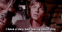 When Ur Friend Starts Texting Ex'S GIF - Star Wars Luke Skywalker Bad Feeling GIFs