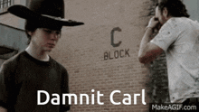 Twd Carl Damnit Carl GIF - Twd Carl Damnit Carl Carrrl GIFs